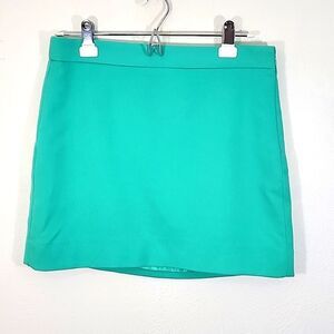 GAP teal/mint mini pencil skirt fully lined size 4